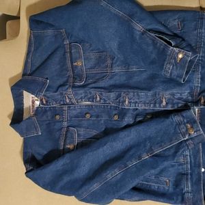 Wrangler Sherpa-Lined Denim Jacket